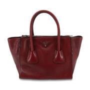 Pre-owned Leather prada-bags Prada Vintage , Red , Dames