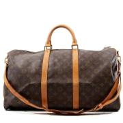 Pre-owned Canvas louis-vuitton-bags Louis Vuitton Vintage , Brown , Da...