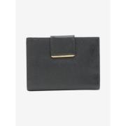 Pre-owned Leather wallets Prada Vintage , Black , Dames