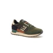 Groen Zwart Sneakers Stab 01 Stijl Napapijri , Green , Heren