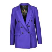 Stijlvolle Polyester Jas Department Five , Purple , Dames