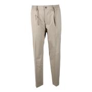 Elegante Wollen Broek Cruna , Beige , Heren