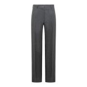 Straight Trousers Palm Angels , Gray , Dames