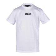 Tshirt Dsquared2 , White , Heren