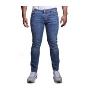 Blauwe Katoen Elastaan Jeans A258177/206 Entre amis , Blue , Heren