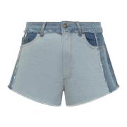 Denim Shorts Chiara Ferragni Collection , Blue , Dames