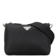 Pre-owned Leather prada-bags Prada Vintage , Black , Dames