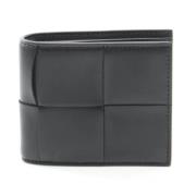 Pre-owned Leather wallets Bottega Veneta Vintage , Black , Dames