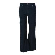 Katoen Elastaan Broek Department Five , Blue , Dames