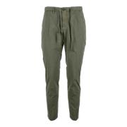 Katoen Elastaan Broek Briglia , Green , Heren