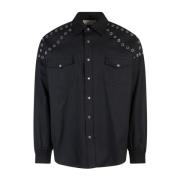 Casual Shirts Alexander McQueen , Black , Heren