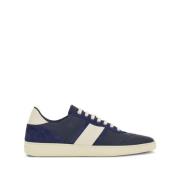 Blauwe Sneakers van Korrelleer Salvatore Ferragamo , Blue , Heren