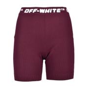 Korte shorts Off White , Brown , Dames