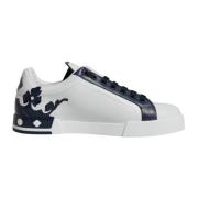 Milano Sneakers met Crown Details Dolce & Gabbana , White , Heren