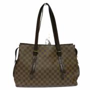 Pre-owned Canvas shoulder-bags Louis Vuitton Vintage , Brown , Dames