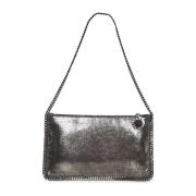 Zilveren Kettingband Pochette Tas Stella McCartney , Gray , Dames