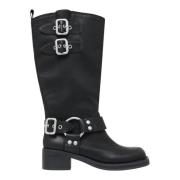 Oost Zwart Laars Steve Madden , Black , Dames