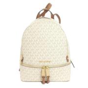 Pre-owned Canvas backpacks Michael Kors Pre-owned , White , Dames