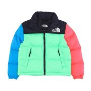 Retro Nuptse Donsjack Chlorophyll Groen The North Face , Multicolor , ...