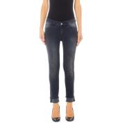 Zwarte Slim Monroe Jeans Liu Jo , Black , Dames