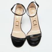 Pre-owned Fabric sandals Gucci Vintage , Black , Dames