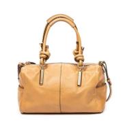 Pre-owned Leather handbags Chloé Pre-owned , Brown , Dames