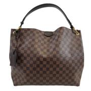 Pre-owned Leather louis-vuitton-bags Louis Vuitton Vintage , Brown , D...