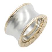 Pre-owned Stainless Steel rings Bvlgari Vintage , Gray , Dames