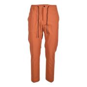 Katoenmix Stretch Broek PT Torino , Brown , Heren