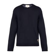 Wollen Sweatshirt Gucci , Black , Heren