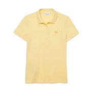 Polo Shirt Lacoste , Yellow , Dames