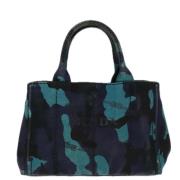 Pre-owned Canvas totes Prada Vintage , Multicolor , Dames