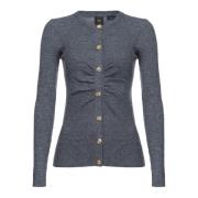 Grijze knooptrui Pinko , Gray , Dames