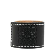 Pre-owned Leather bracelets Loewe Pre-owned , Black , Dames