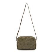 Pre-owned Leather shoulder-bags Dior Vintage , Beige , Dames