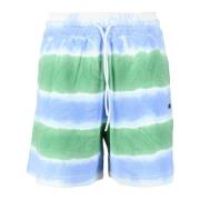 Katoenen Bermuda Shorts Msgm , Multicolor , Dames