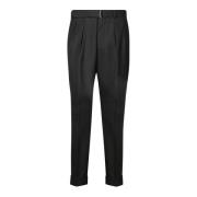 Zwarte broek voor mannen Officine Générale , Black , Heren