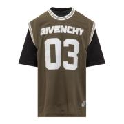 Casual Gelaagd T-shirt Givenchy , Green , Heren