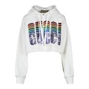 Katoenen Sweatshirt Gucci , White , Dames