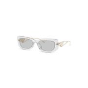 PR 14Ys 12R50K Sunglasses Prada , Gray , Dames