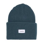 Bos Wolmix Beanie Amish , Green , Heren