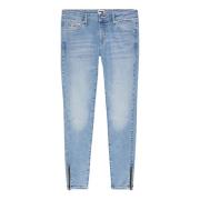 Skinny Jeans met enkelritsen Tommy Hilfiger , Blue , Dames