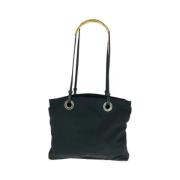 Pre-owned Canvas shoulder-bags Prada Vintage , Black , Dames