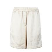 Casual Shorts Semicouture , Beige , Dames