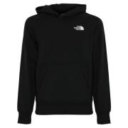 Zwarte Katoenen Hoodie Trui The North Face , Black , Heren