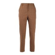 Geruite Chino Broek voor Vrouwen Liu Jo , Brown , Dames