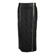 Elegante Gonna van polyesterstof Pinko , Black , Dames