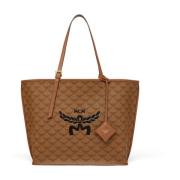 Hemel Shopper in Lauretos MCM , Brown , Dames