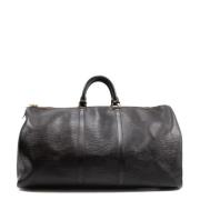 Pre-owned Leather louis-vuitton-bags Louis Vuitton Vintage , Black , D...