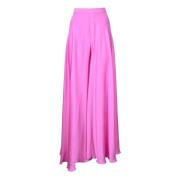 Polyester Stijlvolle Broek Hanita , Pink , Dames